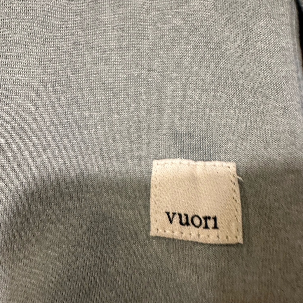 Vuori Halo Crew Long Sleeve Green XS - Picture 2 of 6
